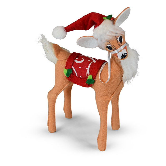 8 inch christmas swirl reindeer