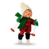 3 inch Skiing Kid Ornament
