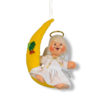 3 inch angel on the moon ornament