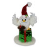 760019 3 inch Snow Fun Owl on Gift