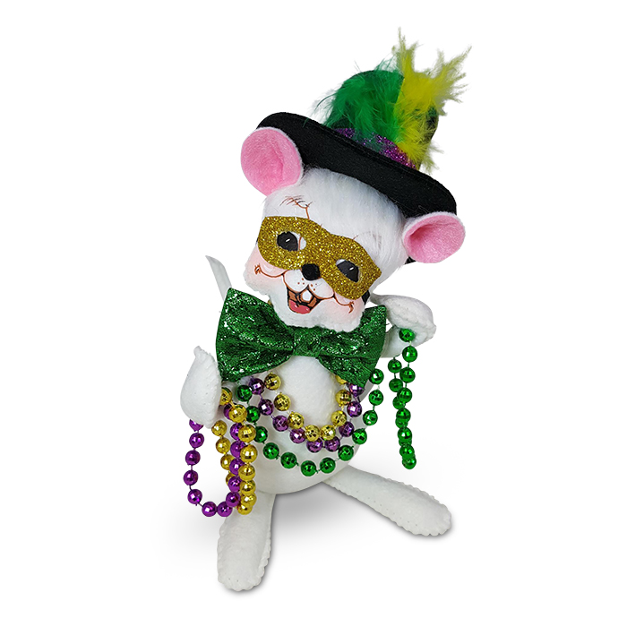 limited edition 6 inch mardi gras boy mouse