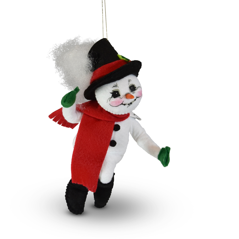 5 inch Old Fashioned Frosty Ornament