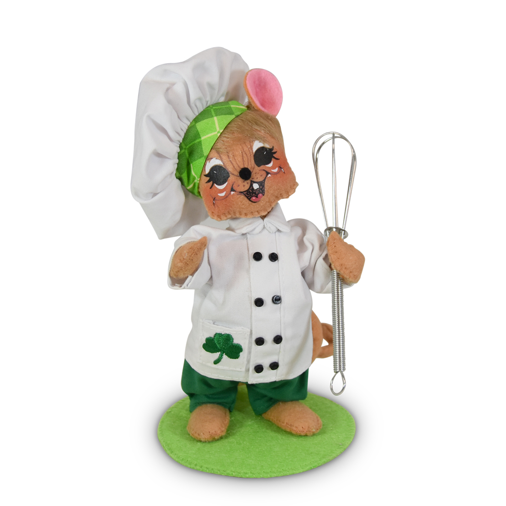 6 inch Shamrock Chef Mouse