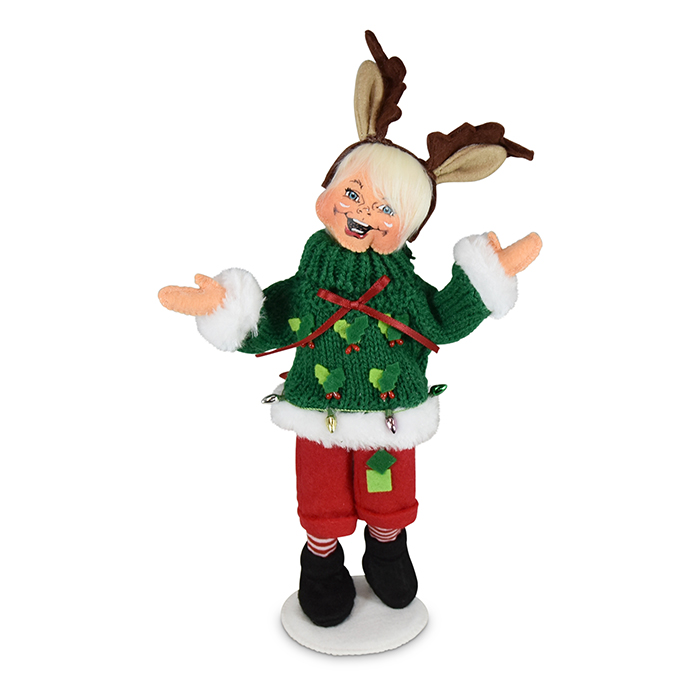 9 inch Ugly Sweater Party Elf