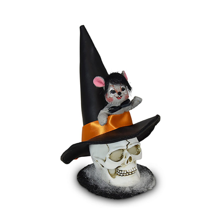 310220 3in Witch's Skull Mouse