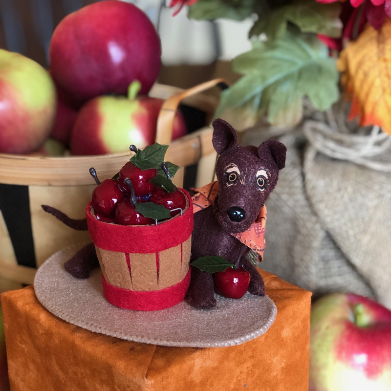 5in Apple Harvest Pup