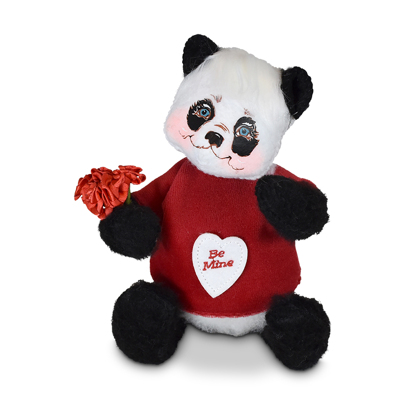 850320 6 inch Valentine Panda