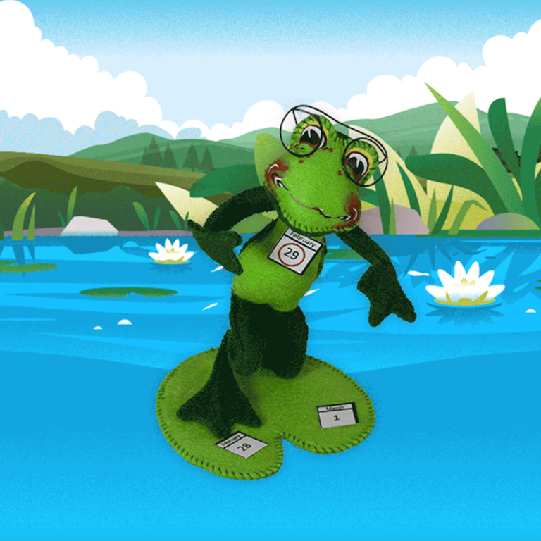 NEW EXCLUSIVE — Leap Year Frog