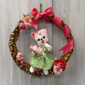850920 12in Welcome Spring Wreath Exclusive Design