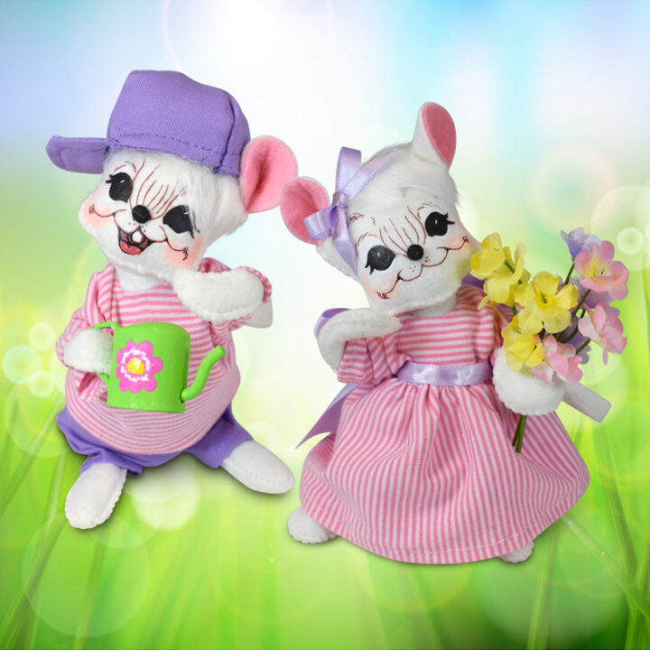 Perfect Pairs-2019 6in Spring Mouse Couple