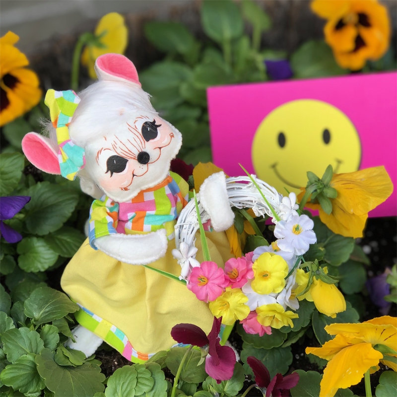 2020 Spring Wreath Mouse-Smile