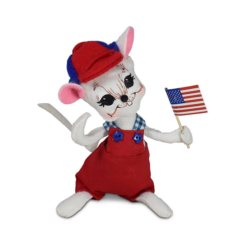 260621 6in Patriotic Boy Mouse