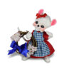 260721 6in Patriotic Girl Mouse