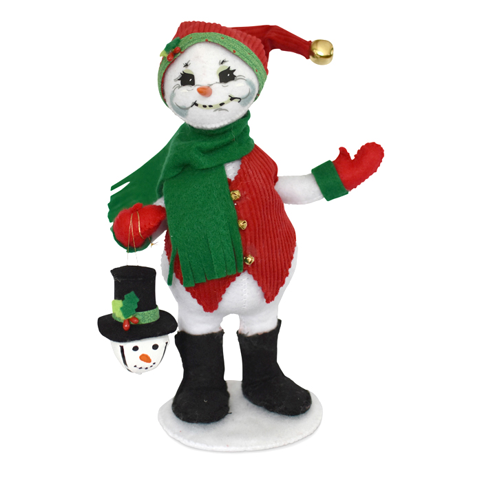 560218 9in Jingle Bell Snowman