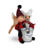 2021 510021 5in Winter Woods Elf & Fawn
