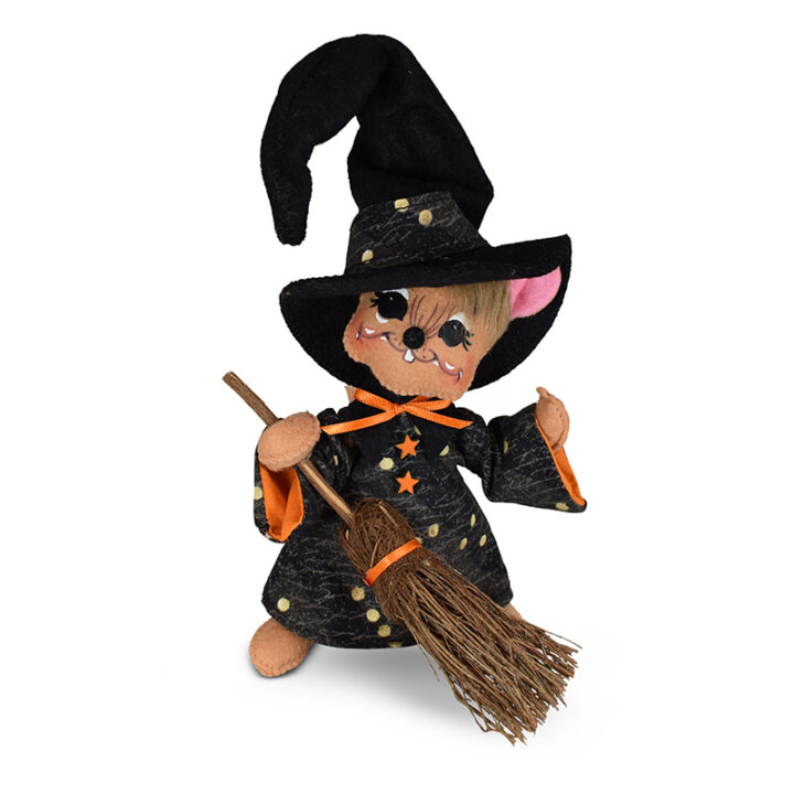 311021 6in Halloween Witch Mouse