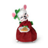 610421 6in Holiday Cheer Cookie Mouse