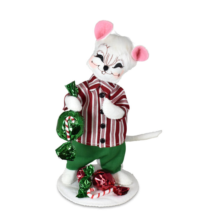 611721 6in Christmas Candy Boy Mouse