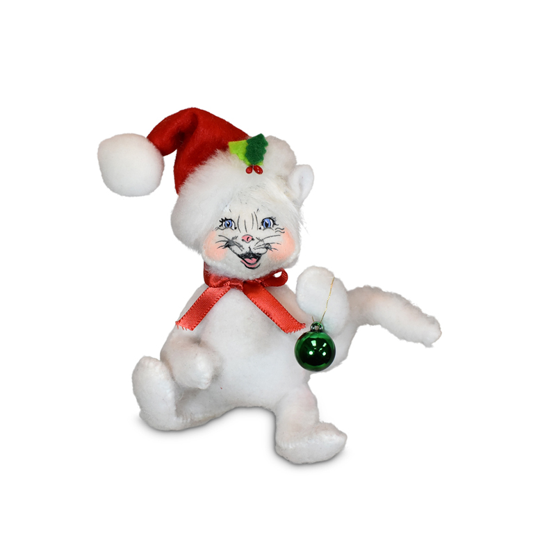 760121 4in Kitty with Ornament