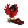 760221 6in Winter Woods Cardinal