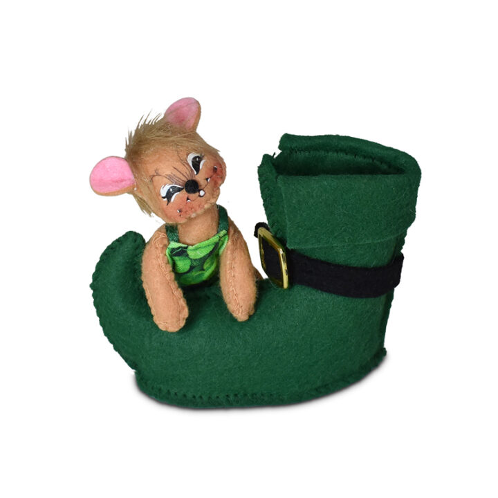 160022 3in Leprechaun Boot Mouse