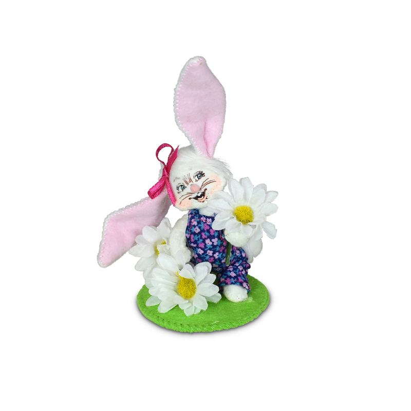 210022 3in Daisy Bouquet Bunny