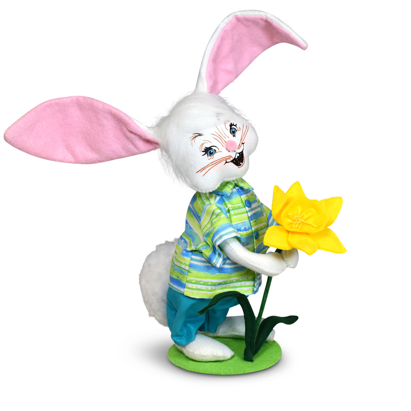 212322 12in Daffodil Boy Bunny