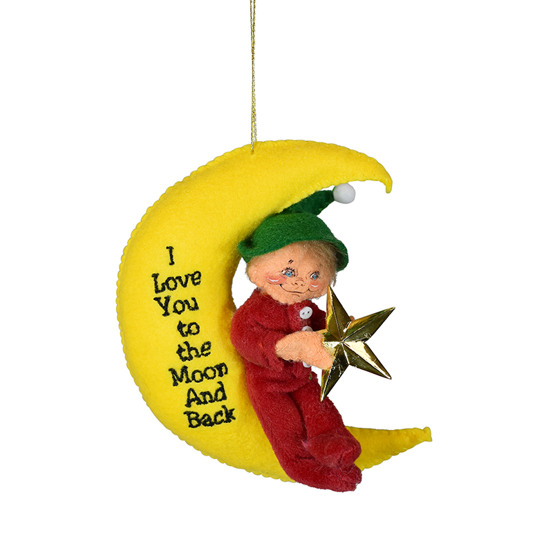 861721 5in I Love You to the Moon Ornament