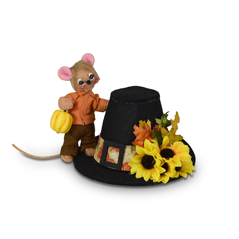 360322 3in Pilgrim Hat Mouse