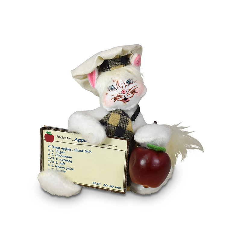 360522 4in Apple Pie Chef Kitty