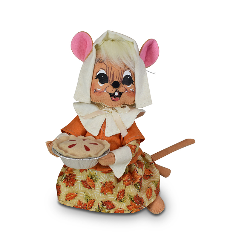 361922 8in Pilgrim Mouse with Pie