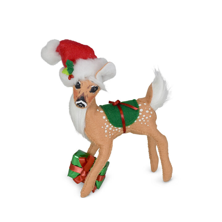 460022 5in Christmas Delivery Fawn