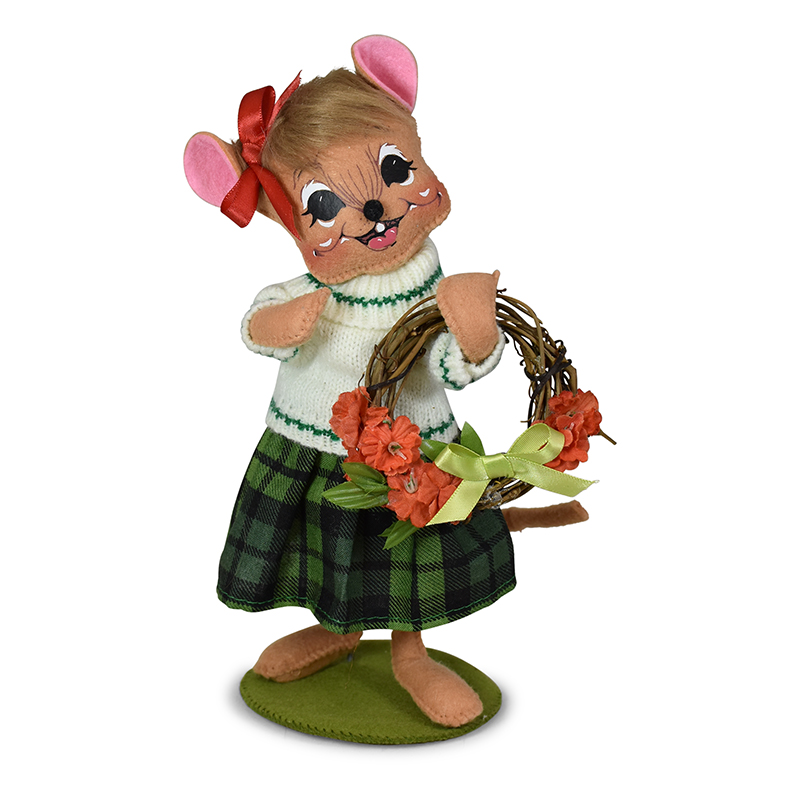 161023 8in Irish Wreath Mouse