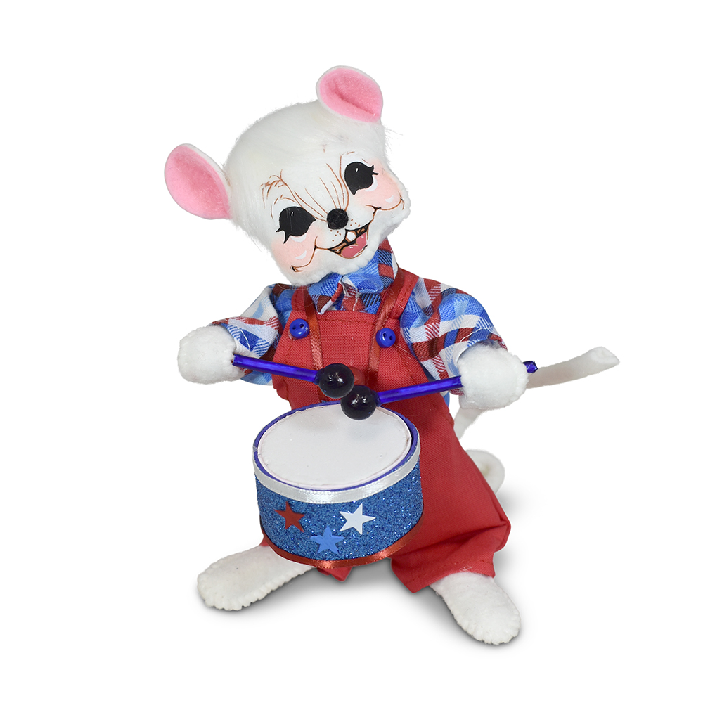 260423 6in Patriotic Drummer Mouse-WEB72