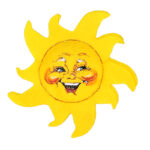 262423 3in Annalee Sunshine Pin