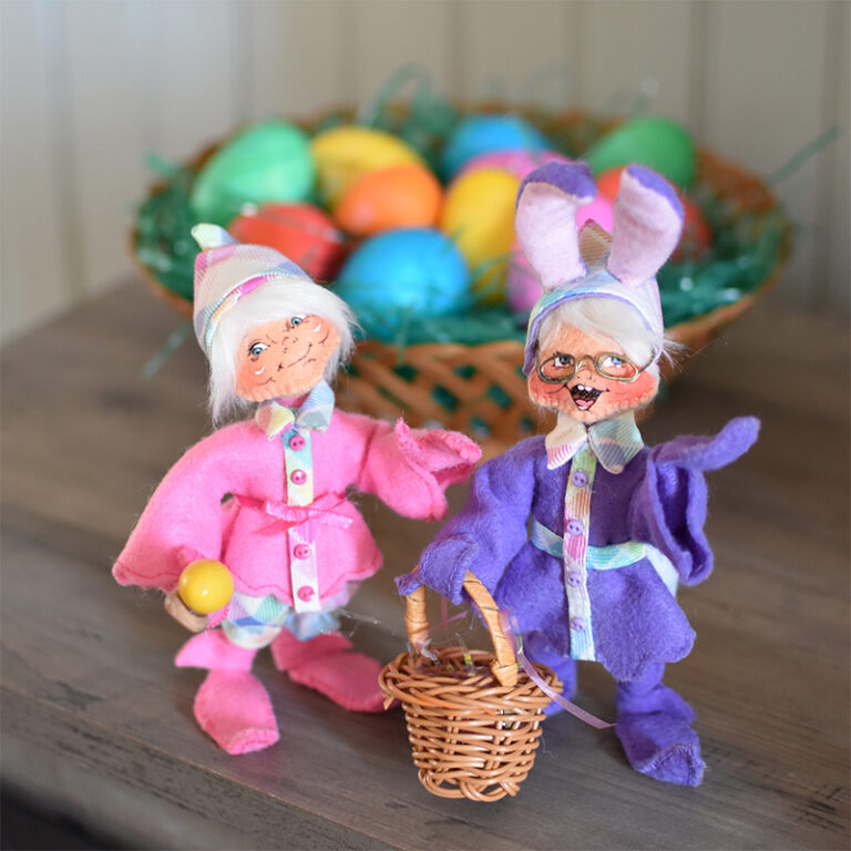 5in Easter Egg Hunt Elf - Annalee Dolls