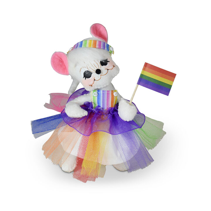 850621P 6in Love, Peace & Pride Mouse-prototype