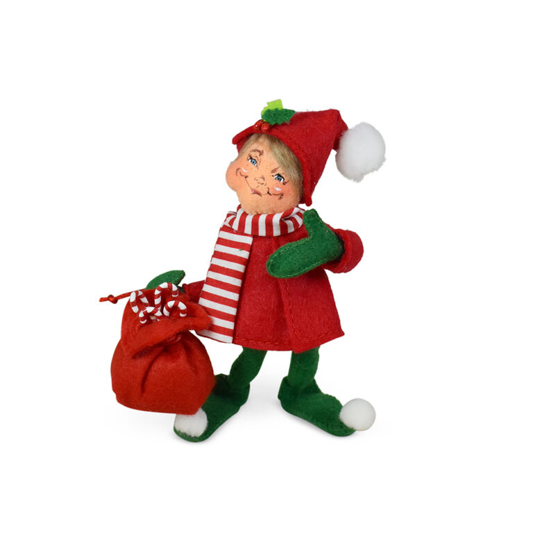 5in Jolly Green Elf - Annalee Dolls