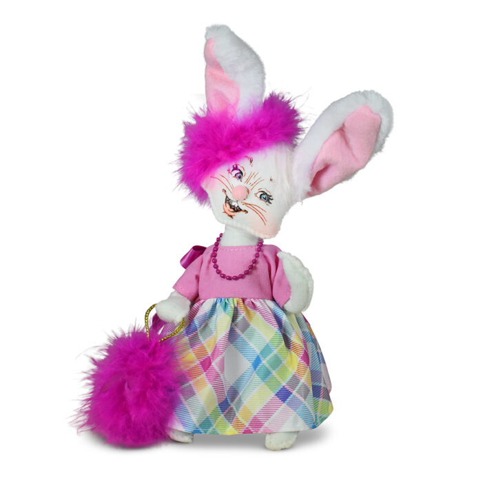 211723 6in Pink & Plaid Girl Bunny-final