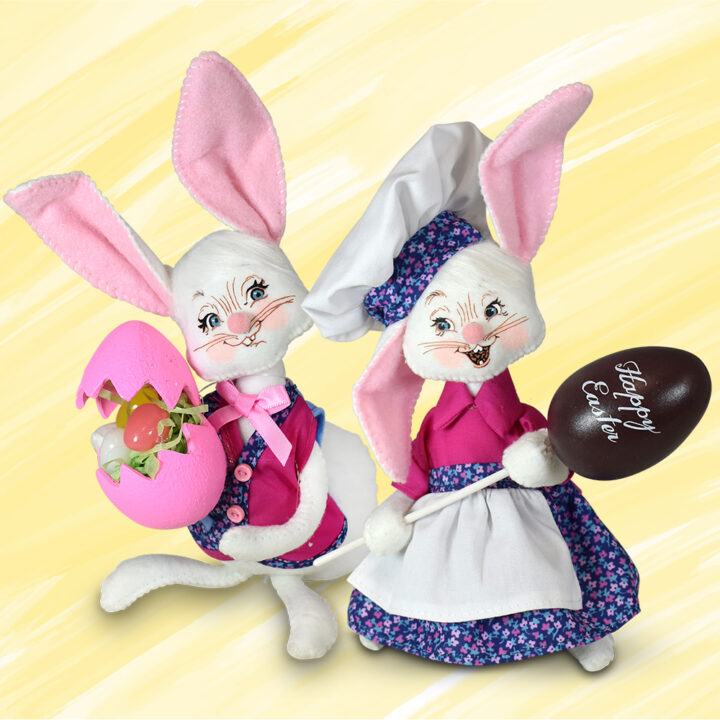 2022 6in Easter Egg Bunny Friends