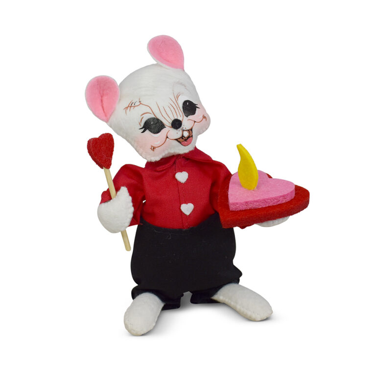 6in My Heart Is On Fire Mouse - Annalee Dolls