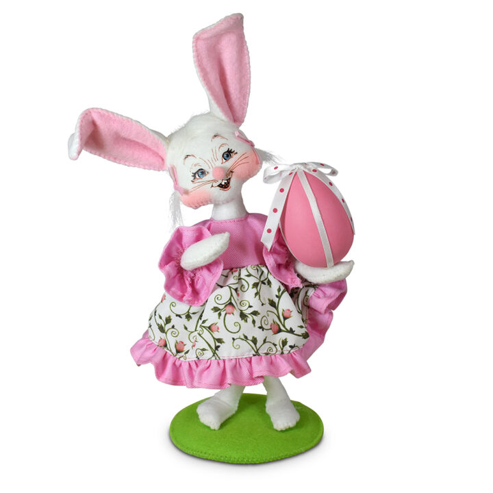 211224 6in Dainty Pink Girl bunny