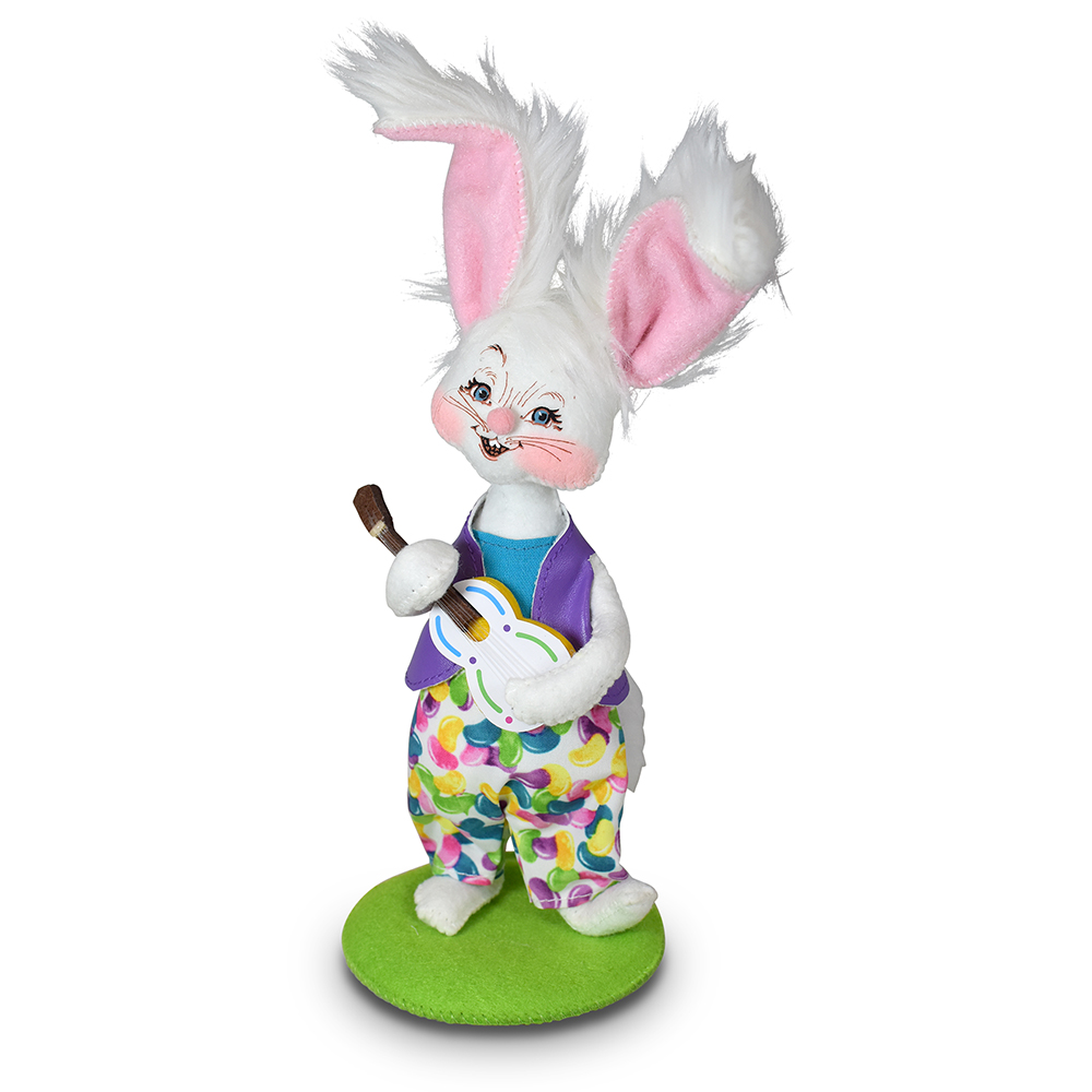 211424 6in Rock + Roll Jellybean Bunny