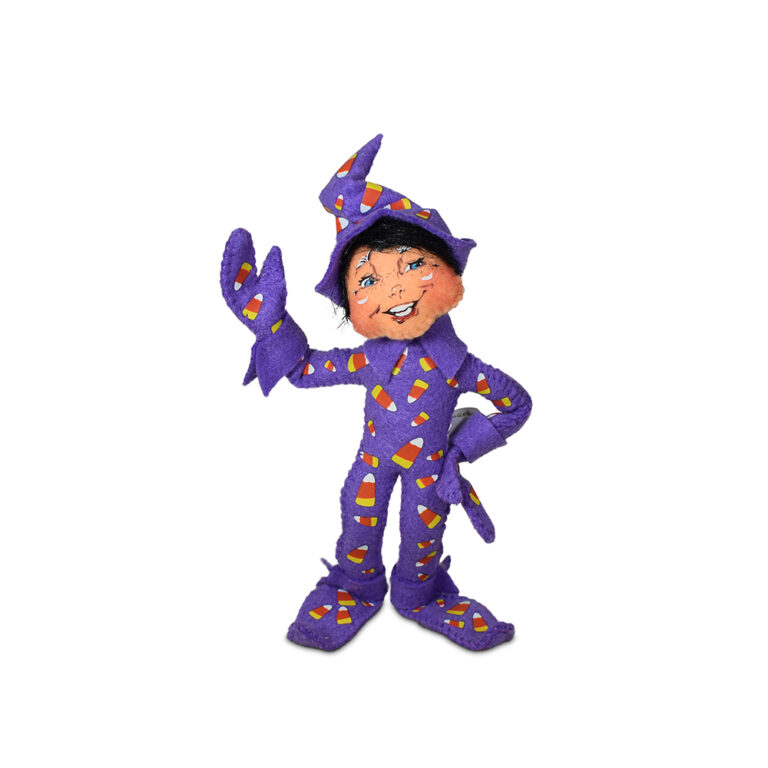 In Candy Corn Elf Annalee Dolls