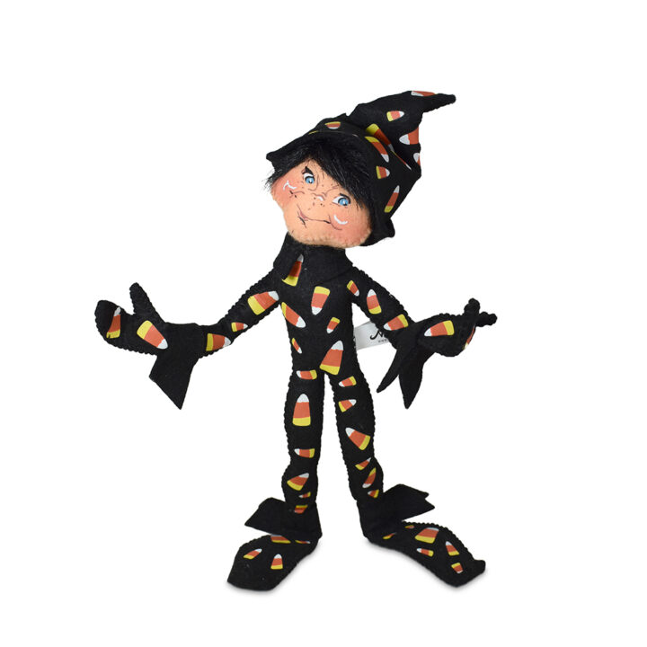 In Candy Corn Elf Annalee Dolls