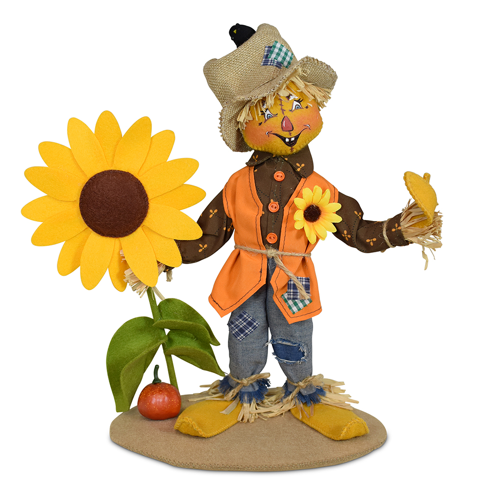 361924 12in Scarecrow with Sunflower-1