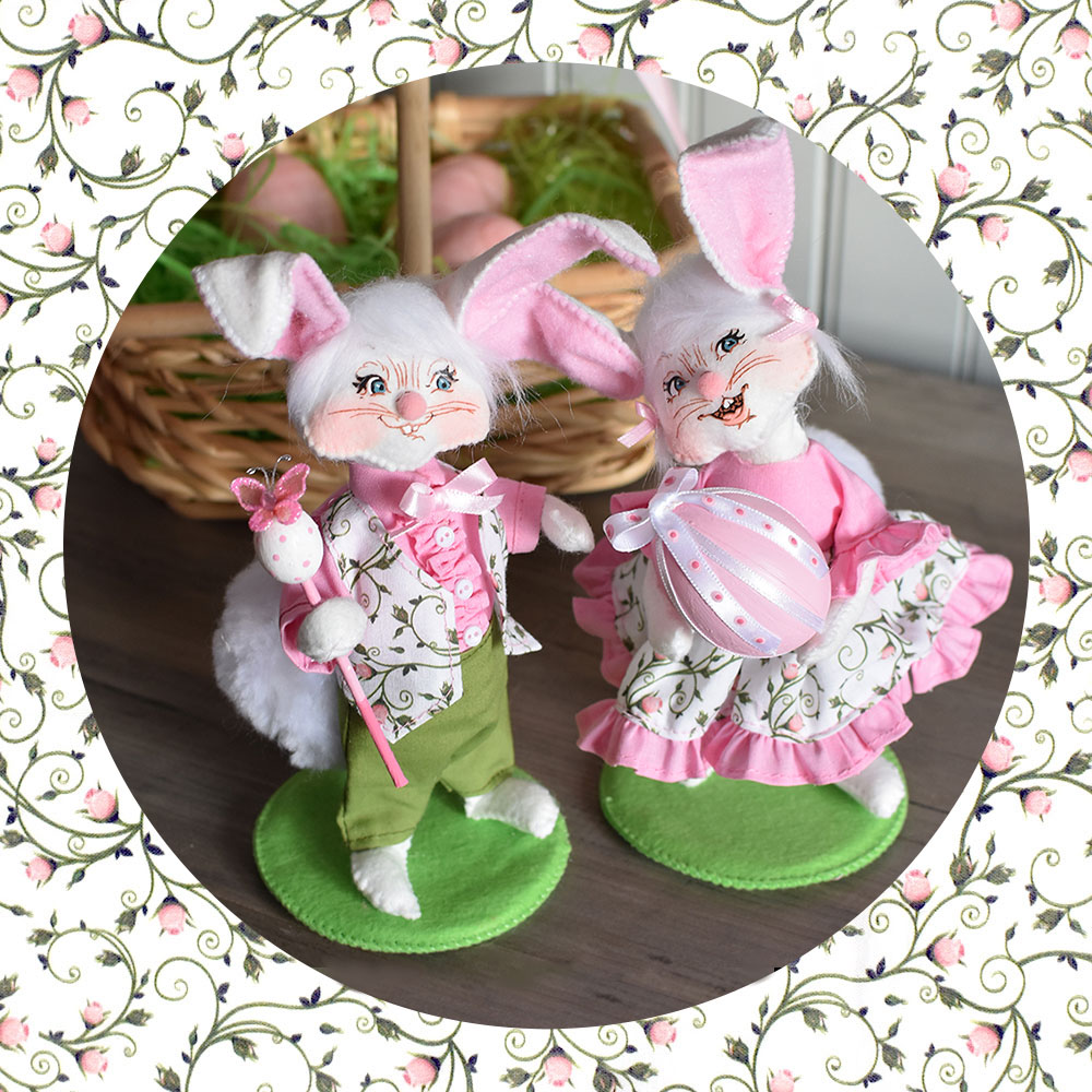 Easter Decor from Annalee Dolls