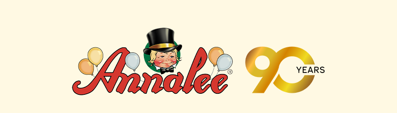 Annalee 90th Anniversary Logo