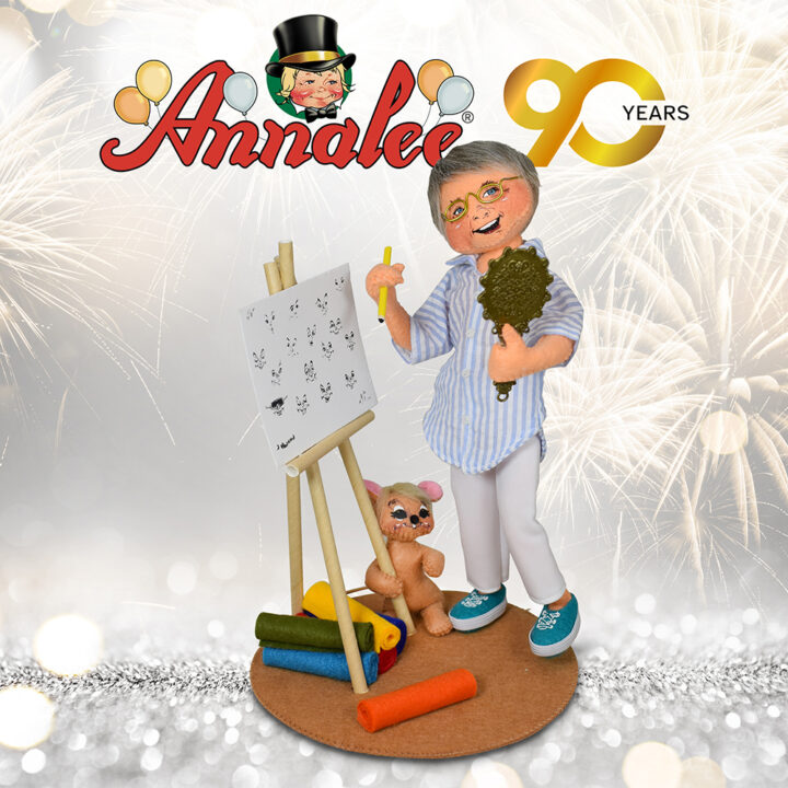 9in Truly Annalee 90th Anniversary Portrait Doll