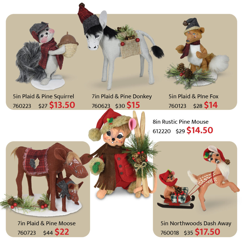 2024 Christmas in July Catalog Annalee Dolls
